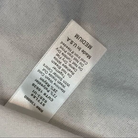 39. Project Social Los Angeles White Fleece Tank Top - Picture 4 of 5